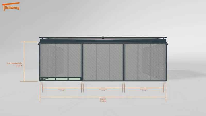 #DE Schweng Terrassenüberdachung S400 (ID 5mwznp)