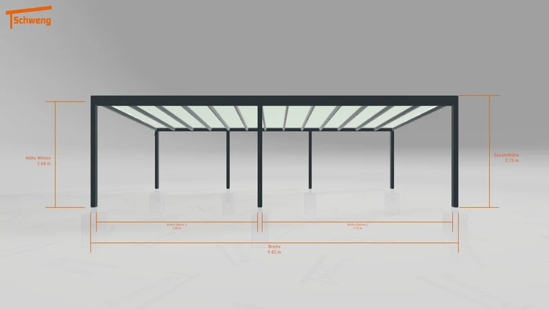 #DE Schweng Pultdachcarport S400 (ID w3nyw7) #MTG