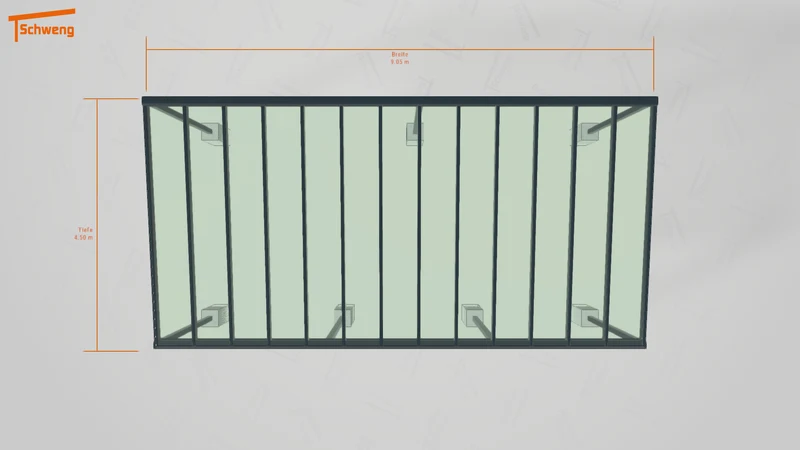 #DE Schweng Pultdachcarport S400 (ID w3nyw7) #MTG