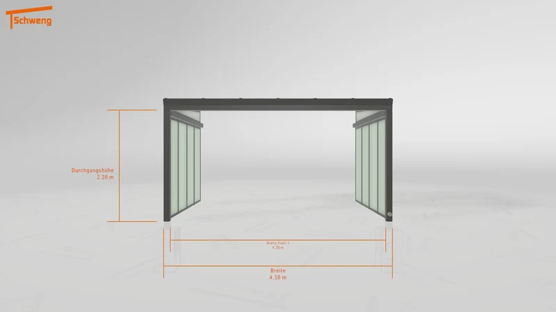 #DE Schweng Terrassenüberdachung S350 (ID 85b7wj)