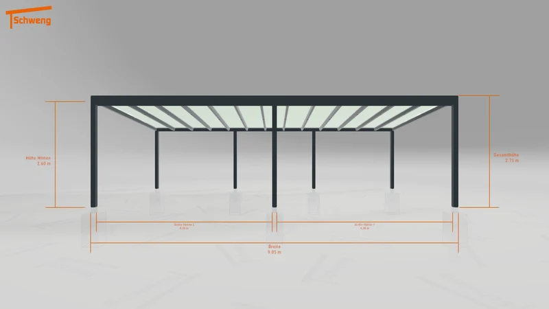 #DE Schweng Pultdachcarport S400 (ID 5mw9y4) #MTG