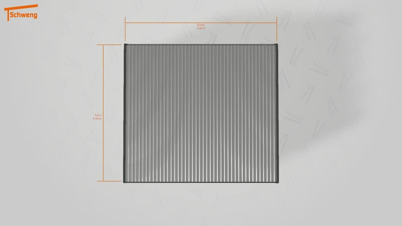 #DE Schweng Flachdachcarport C600+ (ID k2y3wj) #MTG
