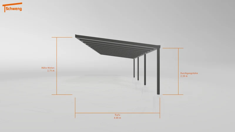 #DE Schweng Terrassenüberdachung S400 (ID 5mwd9d)