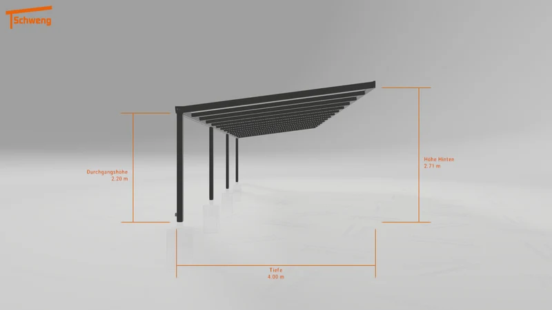 #DE Schweng Terrassenüberdachung S400 (ID 5mwd9d)