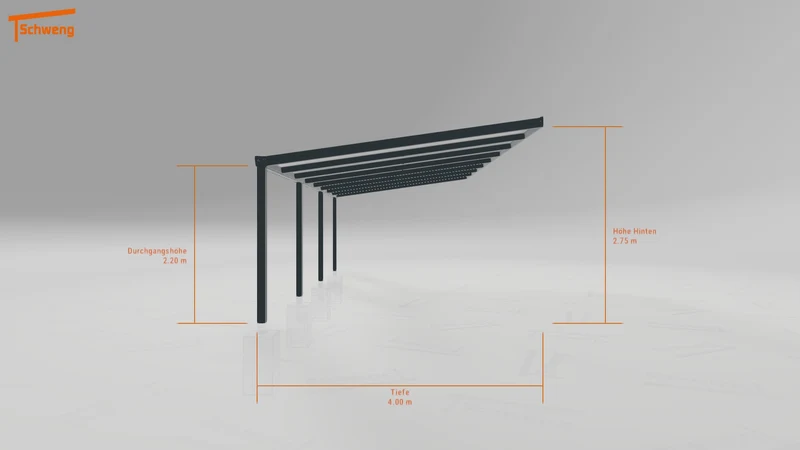 #DE Schweng Terrassenüberdachung S400 (ID n5xnxb)