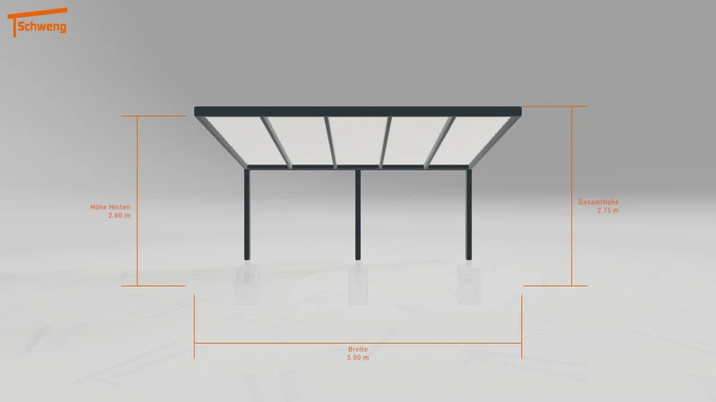 #DE Schweng Pultdachcarport S350 (ID bkgjr3) #MTG