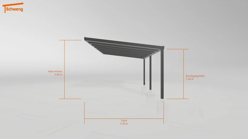 #DE Schweng Terrassenüberdachung S400 (ID mj75xr)