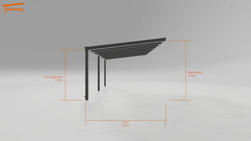 #DE Schweng Terrassenüberdachung S400 (ID mj75xr)