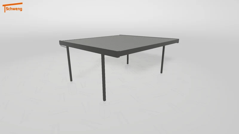 #DE Schweng Flachdachcarport C600+ (ID 2qxjxb) #MTG