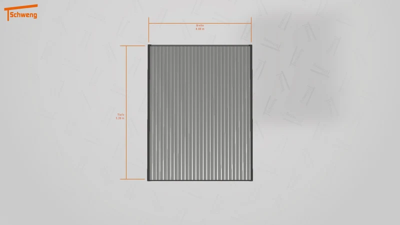 #DE Schweng Flachdachcarport C600 (ID pbjjwv) #MTG