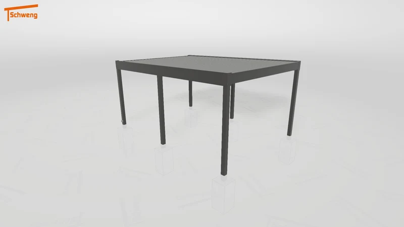 #DE Schweng Flachdachcarport C600 (ID mj77xw)