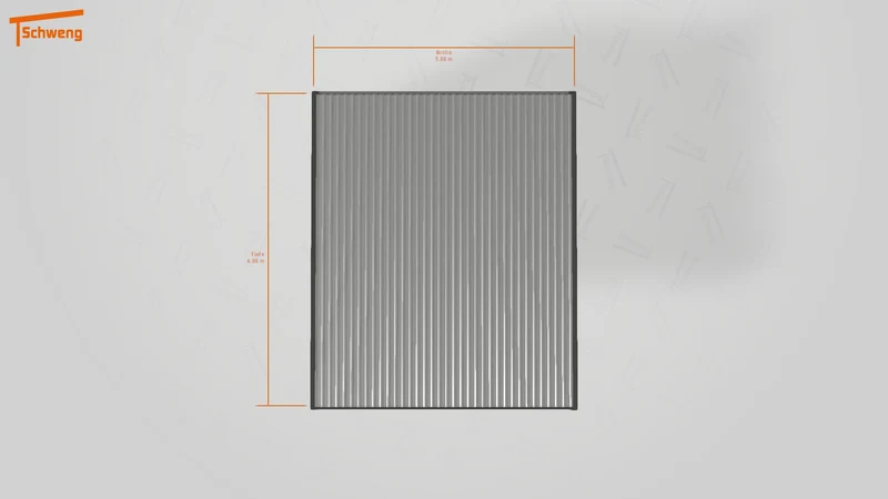 #DE Schweng Flachdachcarport C600 (ID v4rd3n)