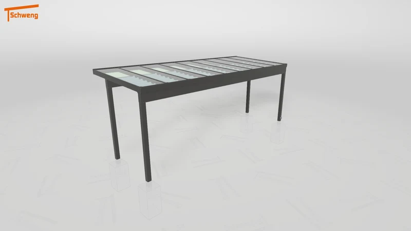 #DE Schweng Terrassenüberdachung S400 (ID qdwzjn)