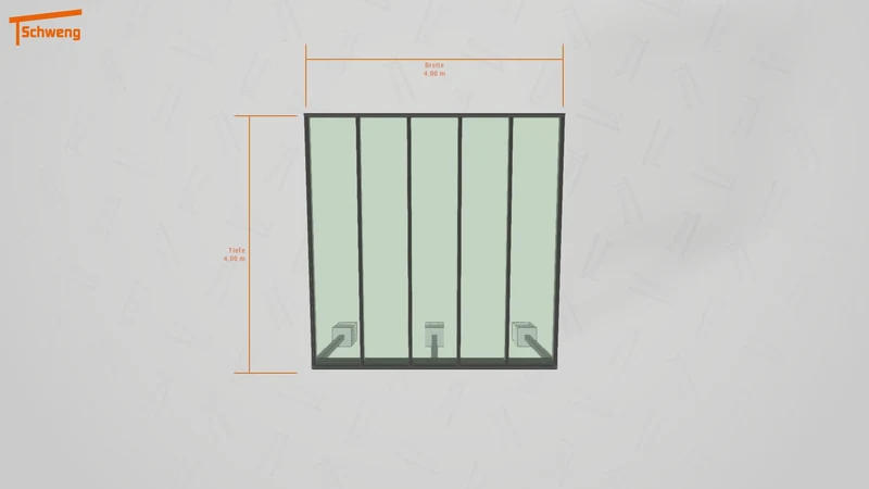 #DE Schweng Terrassenüberdachung S400 (ID n5xm7v)