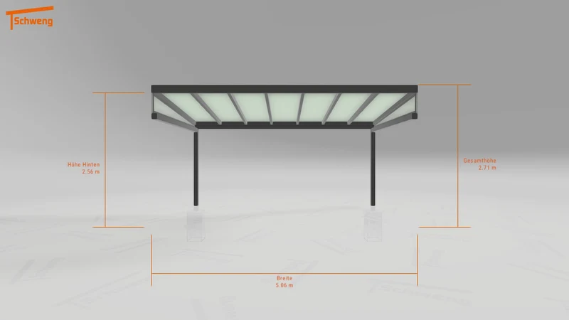 #DE Schweng Terrassenüberdachung S350 (ID w3nx73)