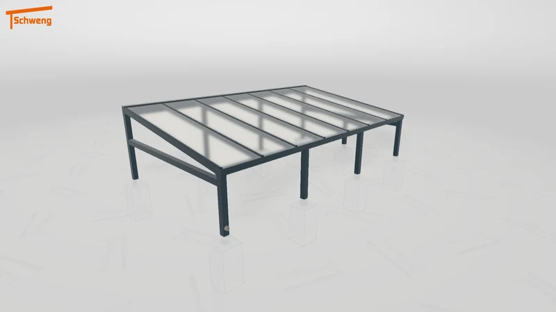 #DE Schweng Pultdachcarport S350 (ID jj9rwp)