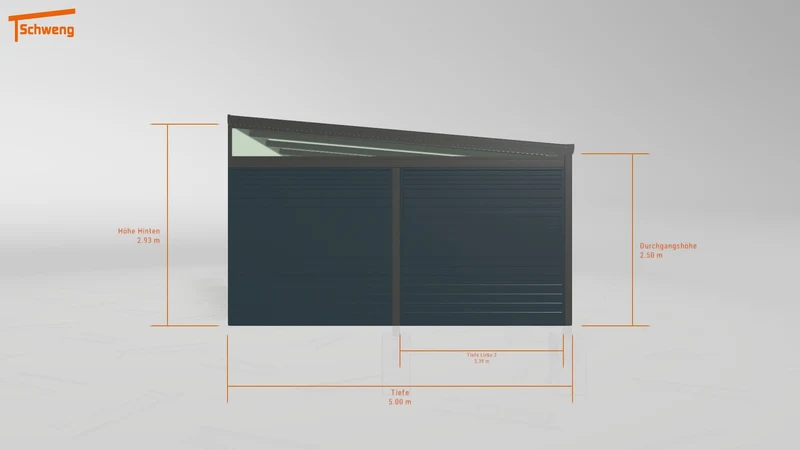 #DE Schweng Pultdachcarport S400 (ID dv3zyb) #MTG