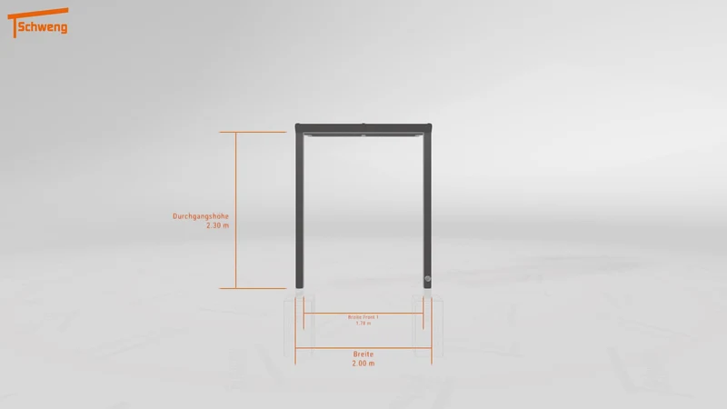 #DE Schweng Terrassenüberdachung S350 (ID bkg827)