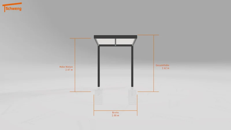 #DE Schweng Terrassenüberdachung S350 (ID bkg827)
