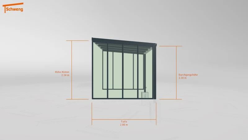 #DE Schweng Terrassenüberdachung S350 (ID v4rpd3)