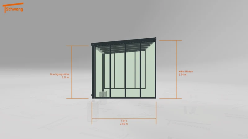 #DE Schweng Terrassenüberdachung S350 (ID v4rpd3)