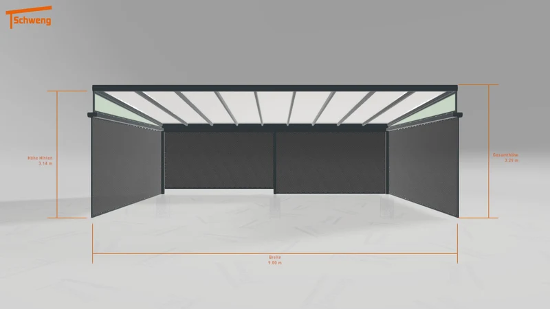 #AT Schweng Terrassenüberdachung S400 (ID 77m5x5)