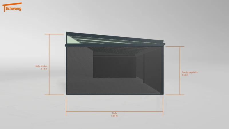 #AT Schweng Terrassenüberdachung S400 (ID 77m5x5)