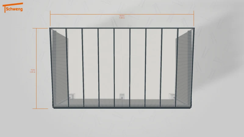 #AT Schweng Terrassenüberdachung S400 (ID 77m5x5)