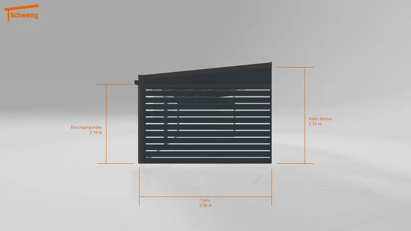 #DE Schweng Terrassenüberdachung S400 (ID qdwj3n)