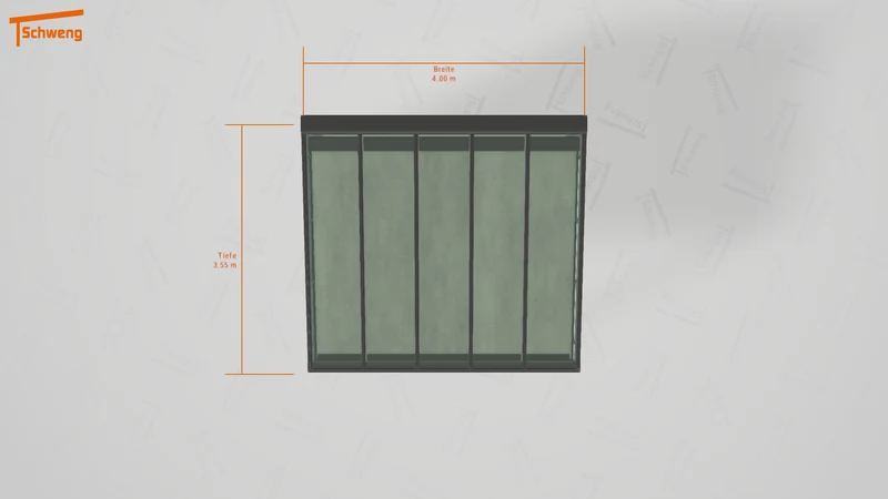 #DE Schweng Terrassenüberdachung S350 (ID v4rr7j)