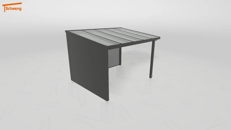 #DE Schweng Terrassenüberdachung S350 (ID pbjjpv)