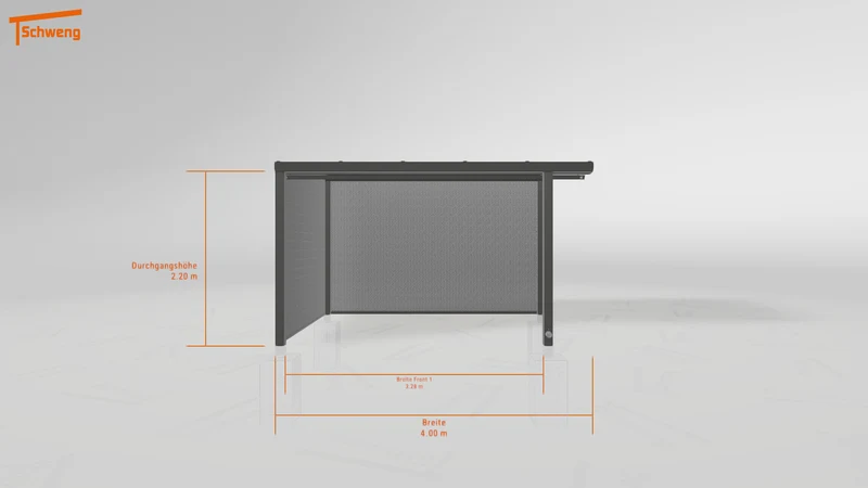 #DE Schweng Terrassenüberdachung S350 (ID pbjjpv)