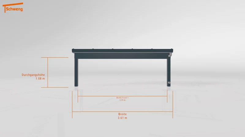 #DE Schweng Terrassenüberdachung S350 (ID bkggpr)