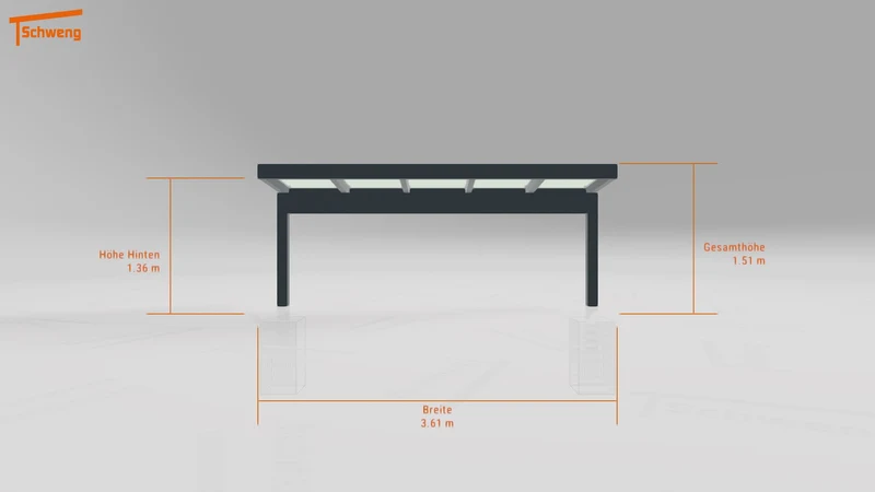 #DE Schweng Terrassenüberdachung S350 (ID bkggpr)