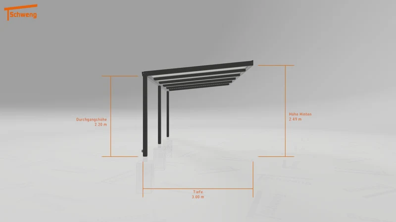 #DE Schweng Terrassenüberdachung S350 (ID mj772w)