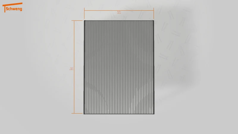#DE Schweng Flachdachcarport C600+ (ID bkg832) #MTG