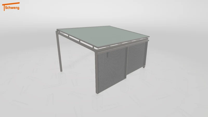 #DE Schweng Terrassenüberdachung S400 (ID 77mgzv)