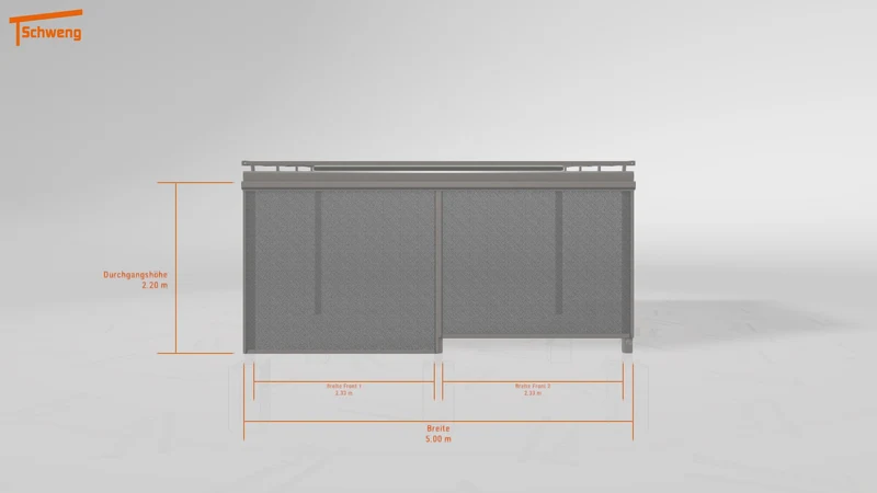 #DE Schweng Terrassenüberdachung S400 (ID 77mgzv)