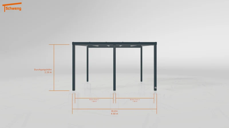 #DE Schweng Terrassenüberdachung S350 (ID jj9ypw)