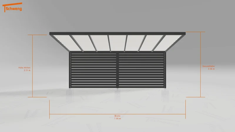 #DE Schweng Pultdachcarport S350 (ID ygnjyr) #MTG