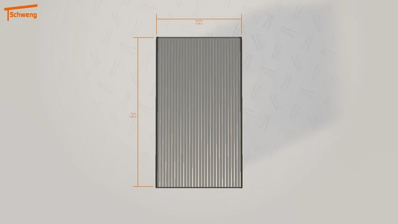 #DE Schweng Flachdachcarport C600+ (ID 42jw5d) #MTG
