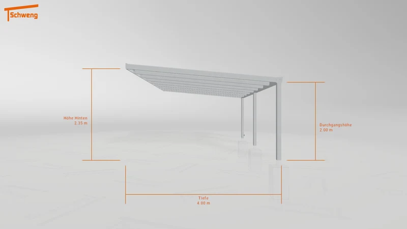 #AT Schweng Terrassenüberdachung S400 (ID pbjp57)