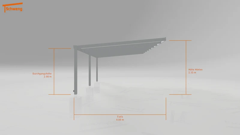 #AT Schweng Terrassenüberdachung S400 (ID pbjp57)