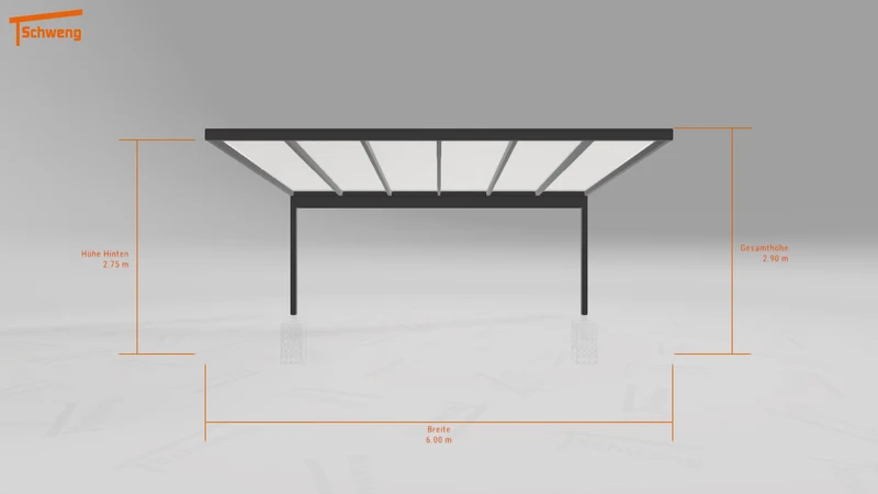 #DE Schweng Terrassenüberdachung S400 (ID 2qxb7q)