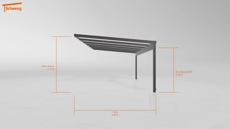 #DE Schweng Terrassenüberdachung S400 (ID 2qxb7q)