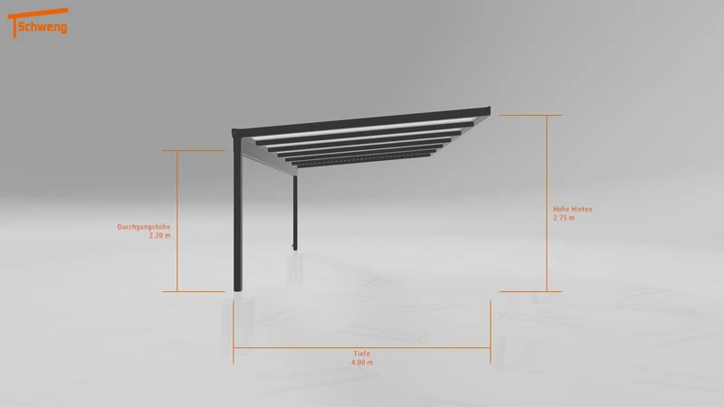 #DE Schweng Terrassenüberdachung S400 (ID 2qxb7q)