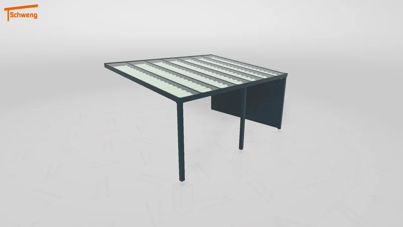 #DE Schweng Terrassenüberdachung S400 (ID 85b7kj)