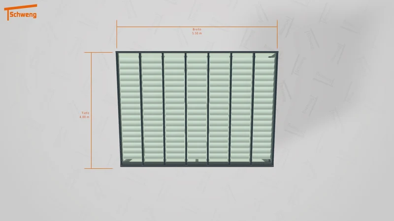 #DE Schweng Terrassenüberdachung S400 (ID 85b7kj)