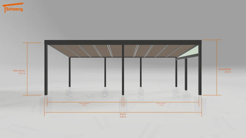 #DE Schweng Terrassenüberdachung S350 (ID x7nkwd)