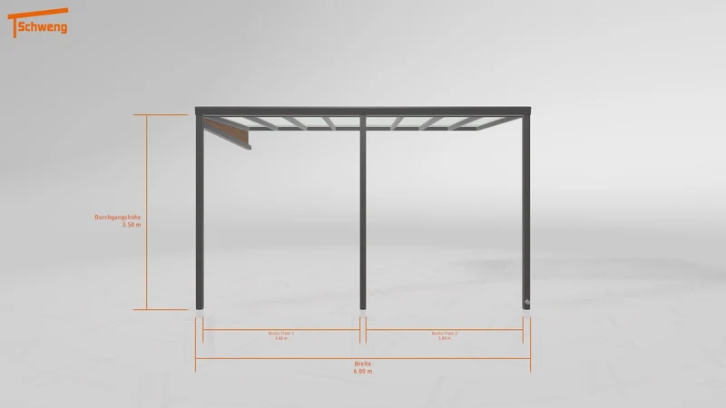 #DE Schweng Terrassenüberdachung S400 (ID 5mwg33)